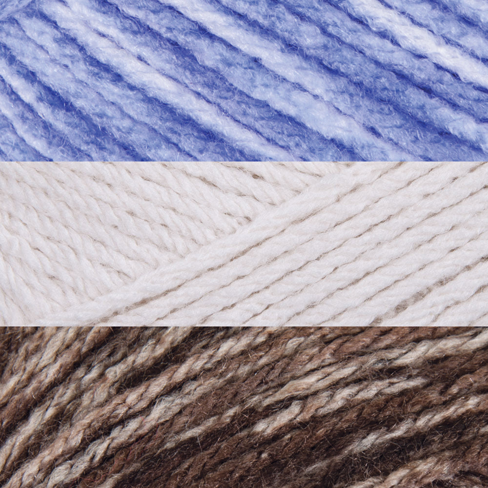 Land and Sea Knit Blanket