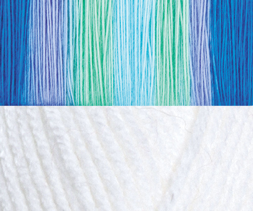 Aqua Shells Baby Afghan