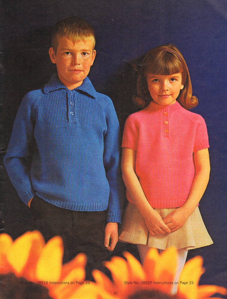 Mary Maxim - Junior Casuals Pattern Booklet