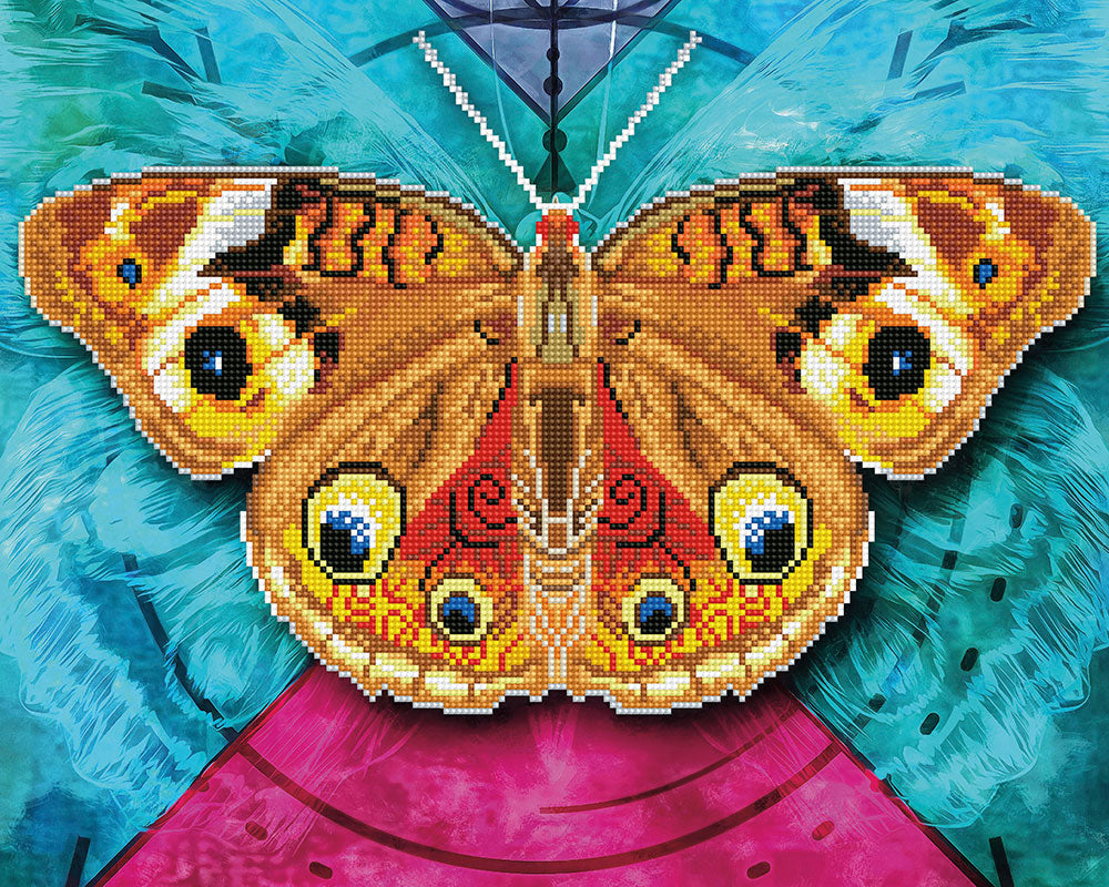 Moth Diamond Art