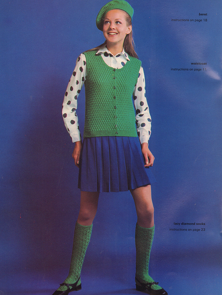 Libro de patrones de calcetines y suéteres