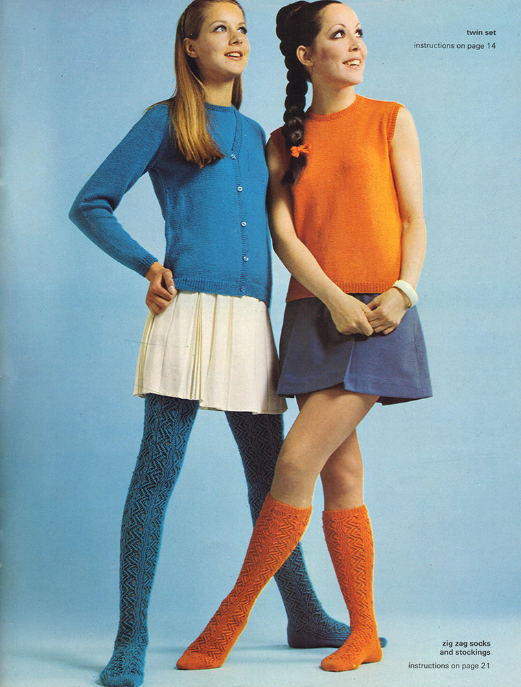 Libro de patrones de calcetines y suéteres