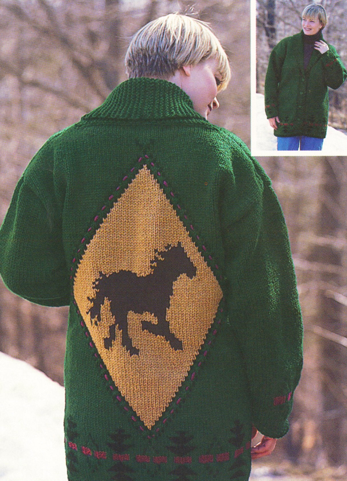 Patrón de abrigo atrapasueños