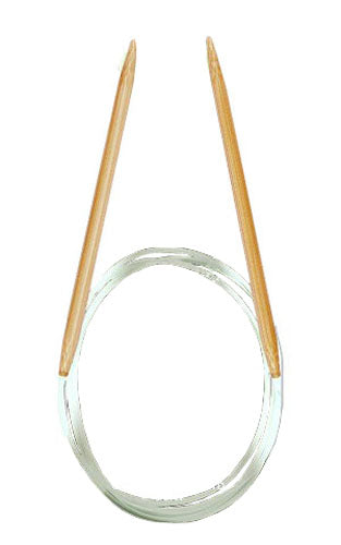 Clover Takumi Bamboo Circular 16-inch Knitting Needles, Size 6