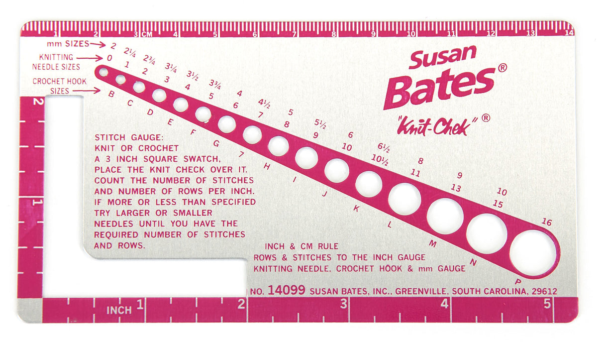 Knit-Check Gauge