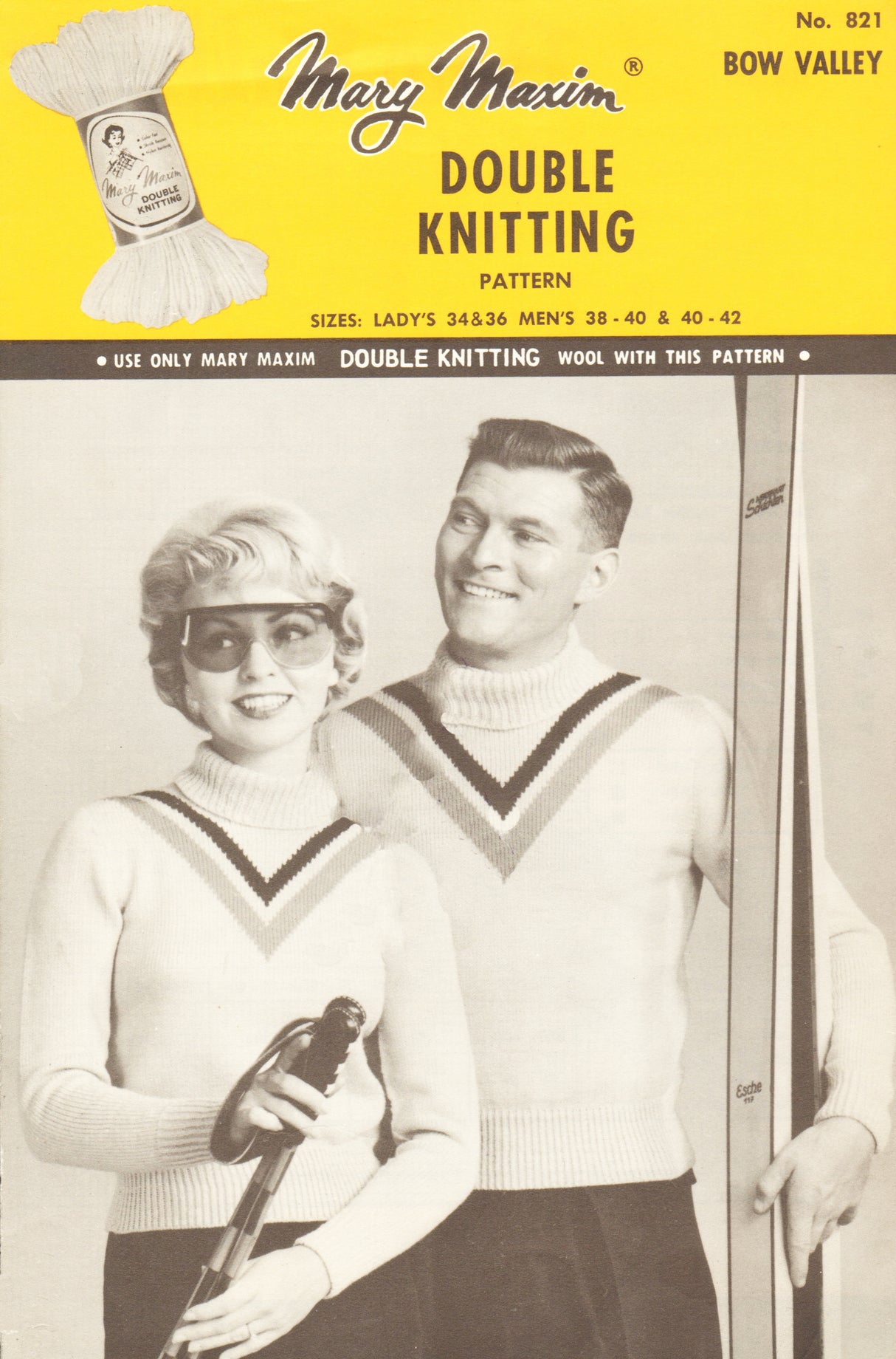 Patrón de suéter Bow Valley