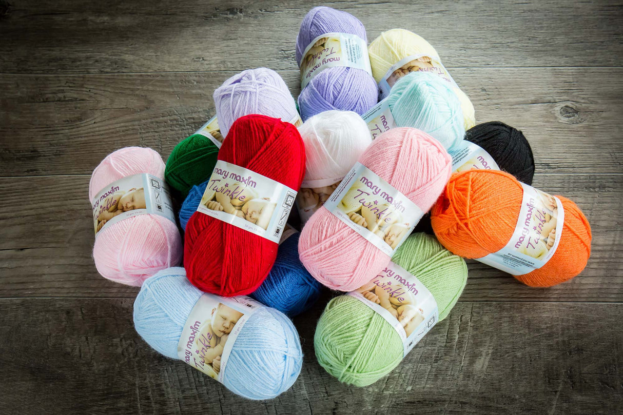 Mary Maxim Twinkle Baby Yarn Clearance Colors