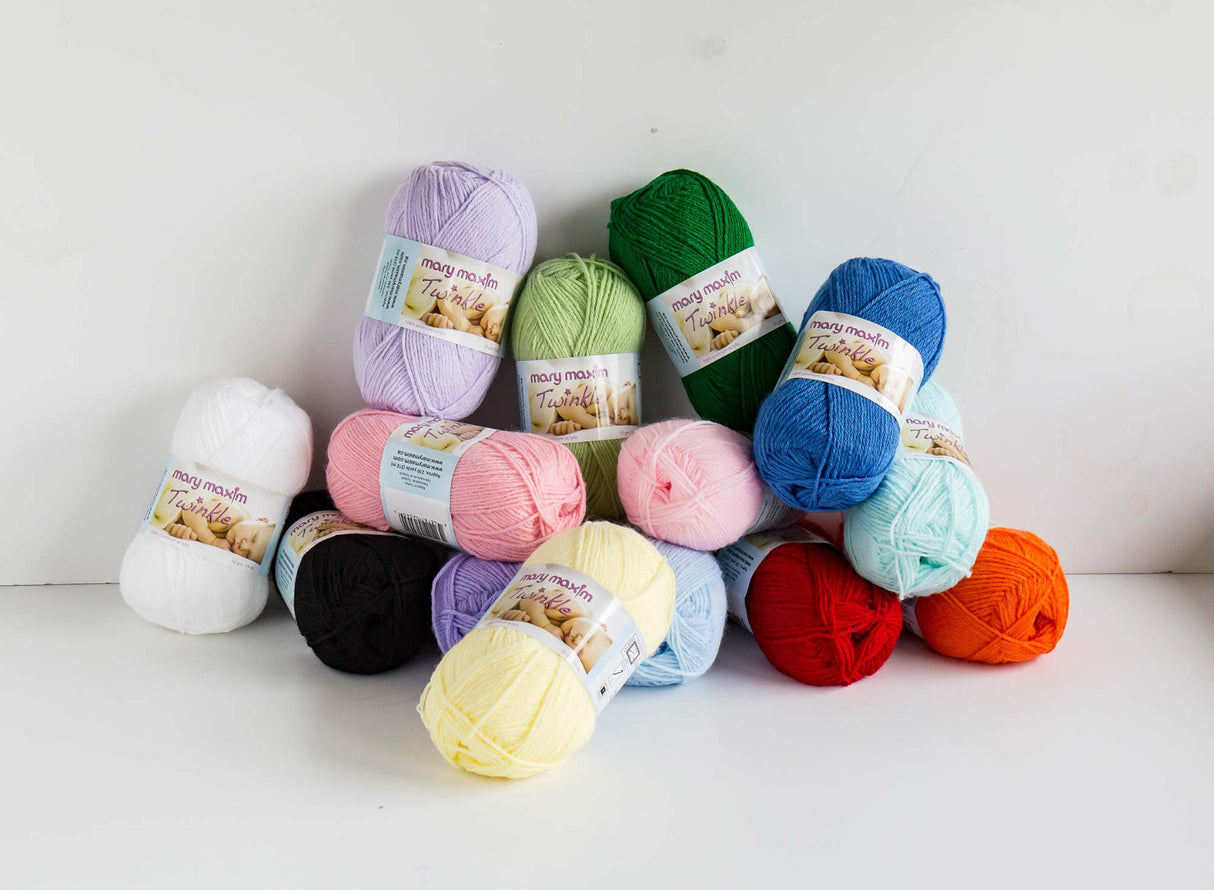 Mary Maxim Twinkle Baby Yarn Clearance Colors
