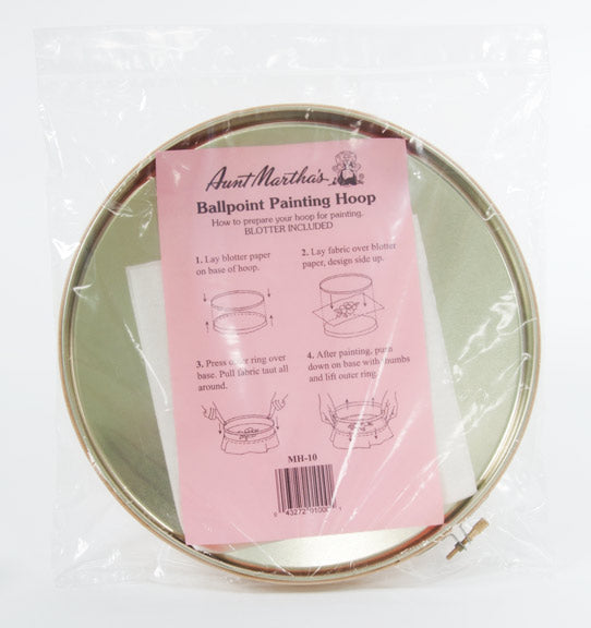 Aunt Martha's 10 Inch Ballpoint Painting Hoop