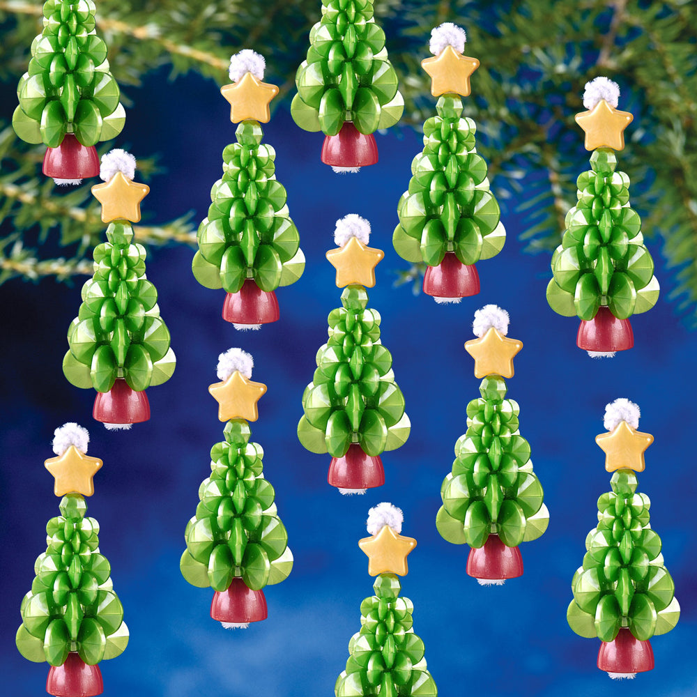 Perler Bead Christmas Tree Ornament - A Nation of Moms