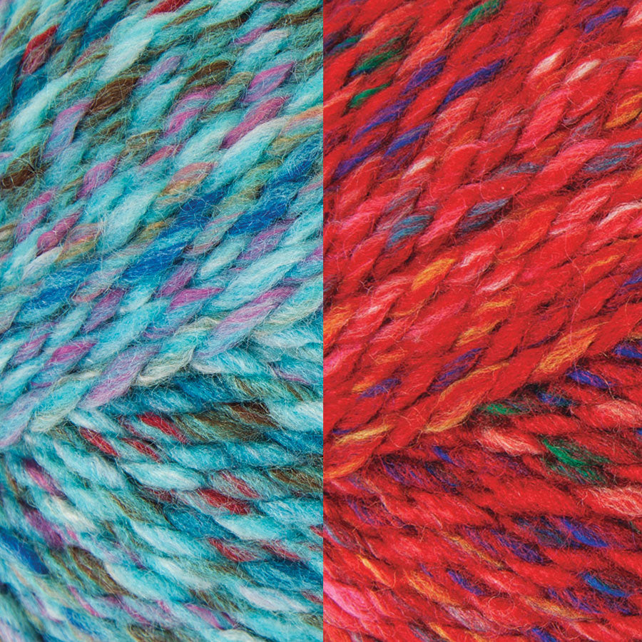 Jeté à rayures et coquillages