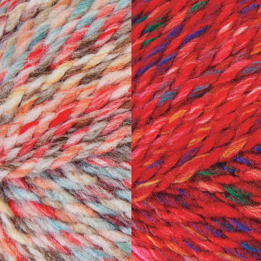 Jeté à rayures et coquillages