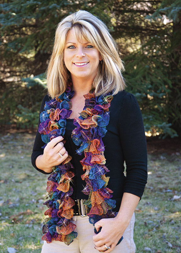 Modèle de tricot d'écharpe Sashay Twilight gratuit