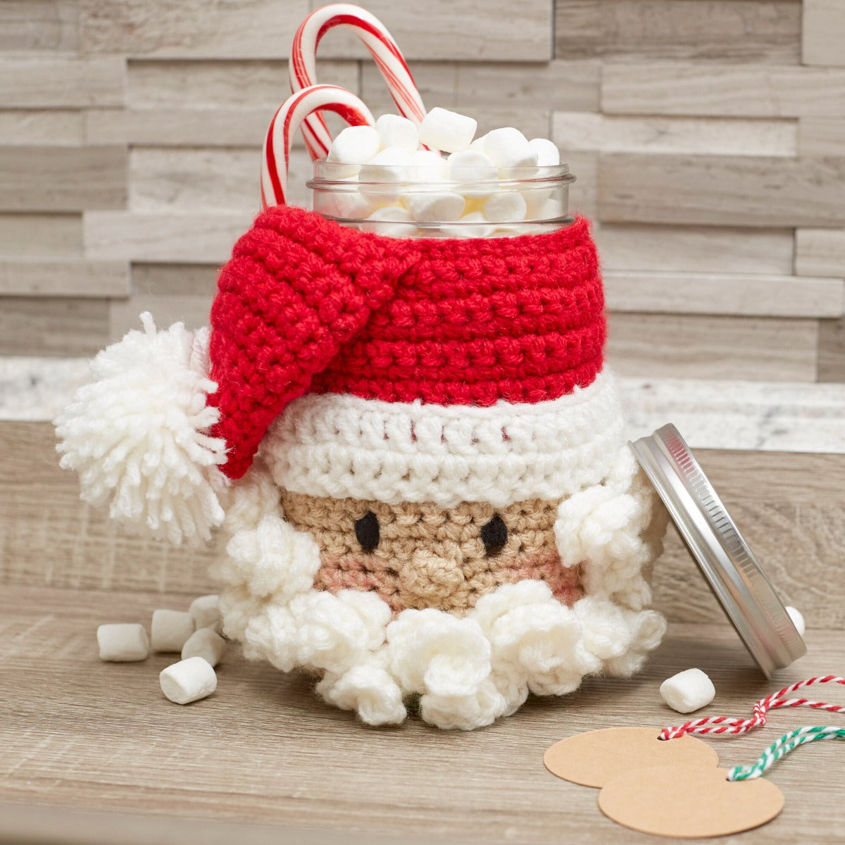 Santa Candy Jars