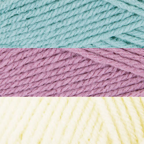 Jeté à rayures au crochet