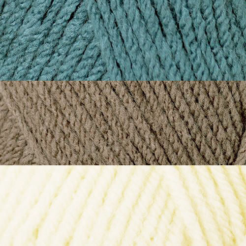 Jeté à rayures au crochet