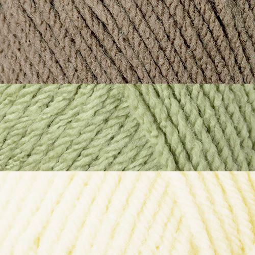 Jeté à rayures au crochet