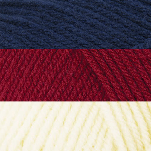 Jeté à rayures au crochet