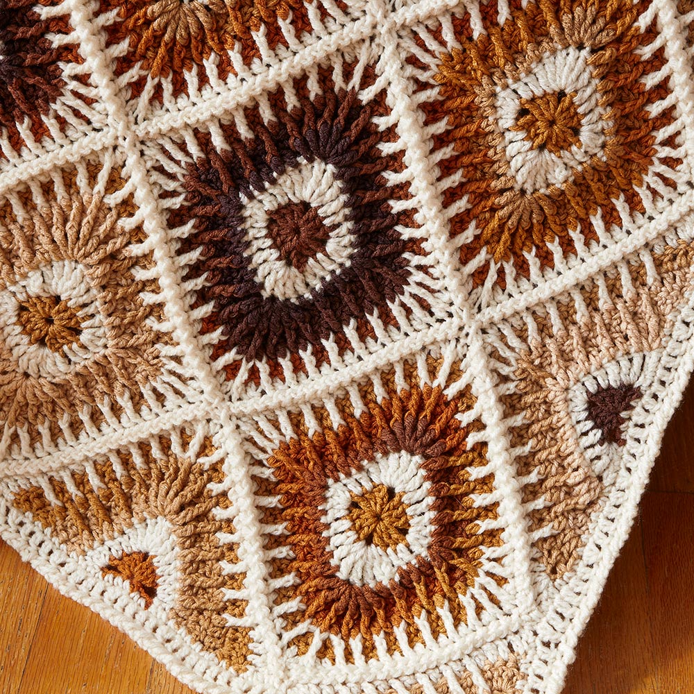 Dazzler Diamond Afghan
