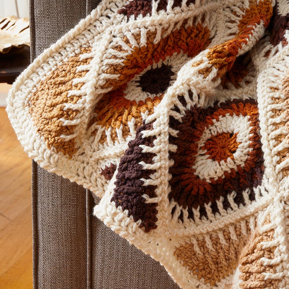 Dazzler Diamond Afghan