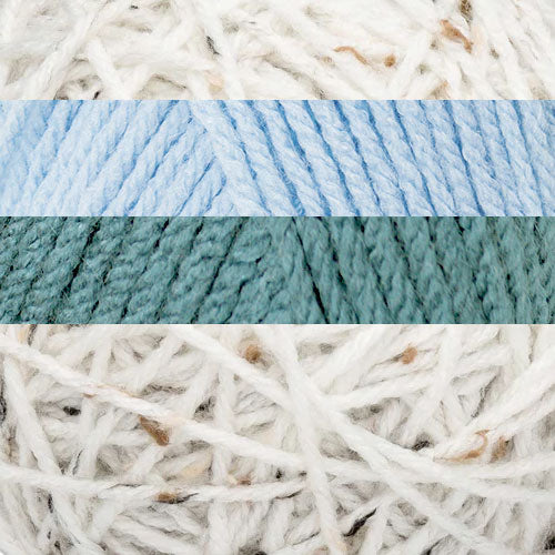 Vivid Stripes Afghan