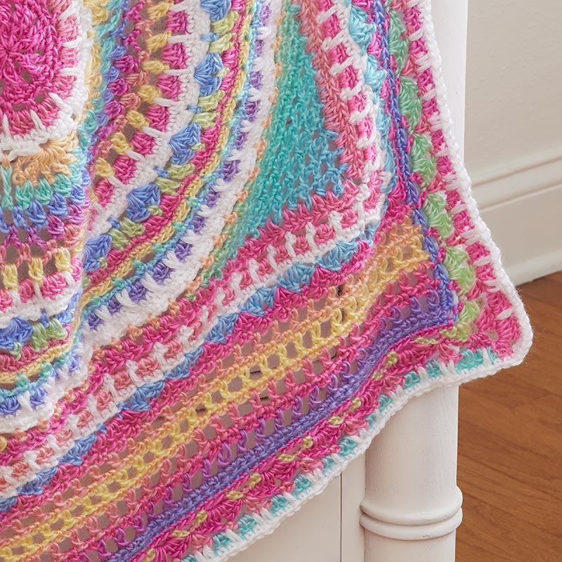 Merry Go Round Baby Blanket