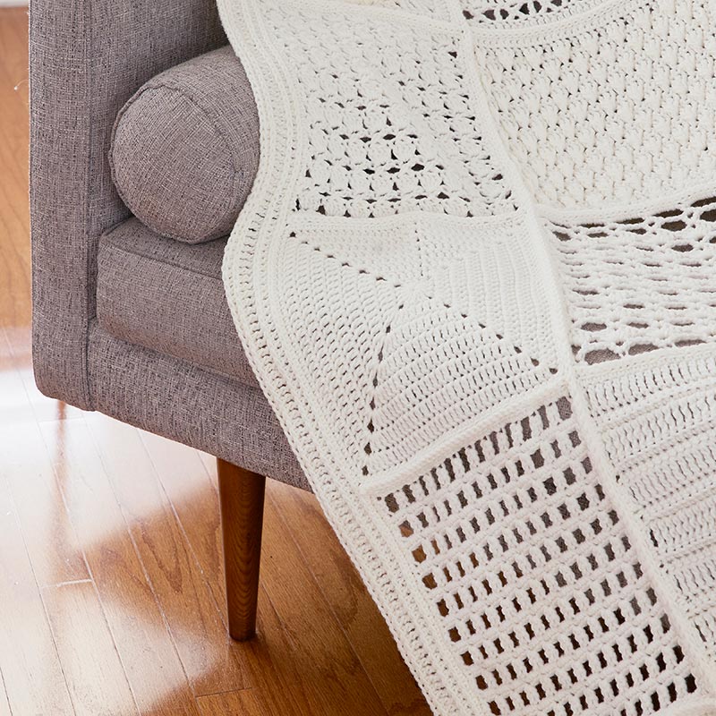 Couverture Carrée Bonheur