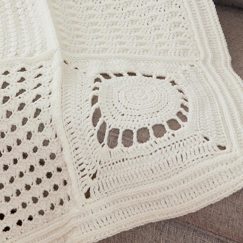 Couverture Carrée Bonheur