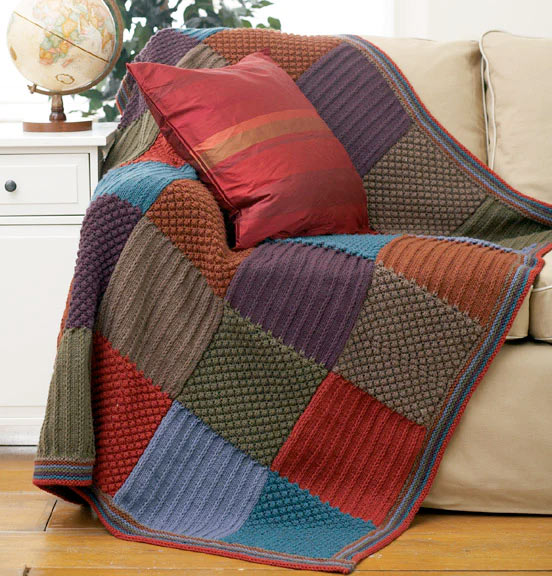Harvest Colors Blanket Pattern