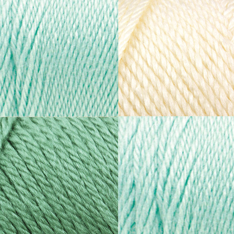 Gingham Crochet Baby Blanket