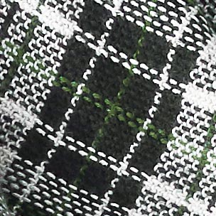 Afghan à carreaux maritimes