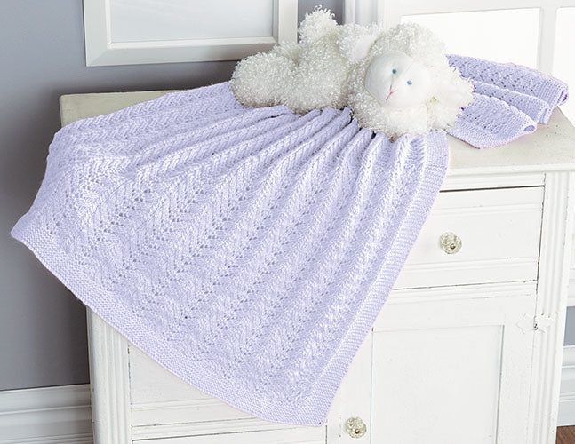 Lace Chevron Blanket (Baby's Best)