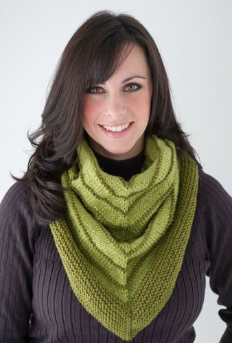 Cozy Striped Kerchief Pattern