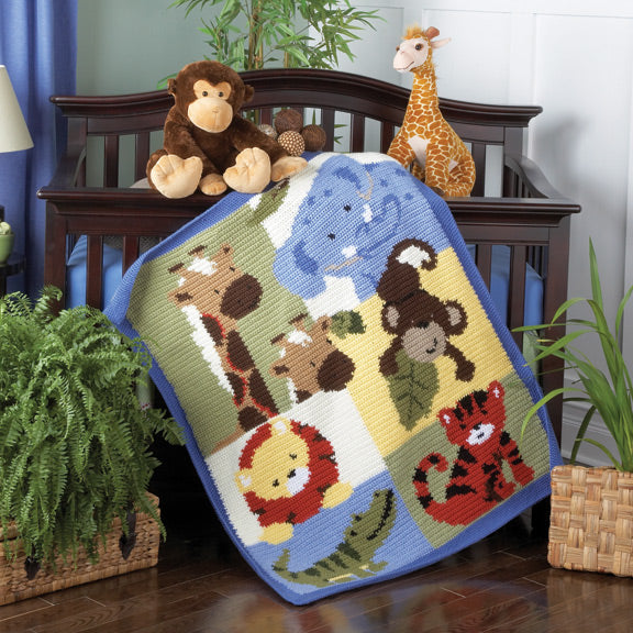 Jungle Buddies Blanket