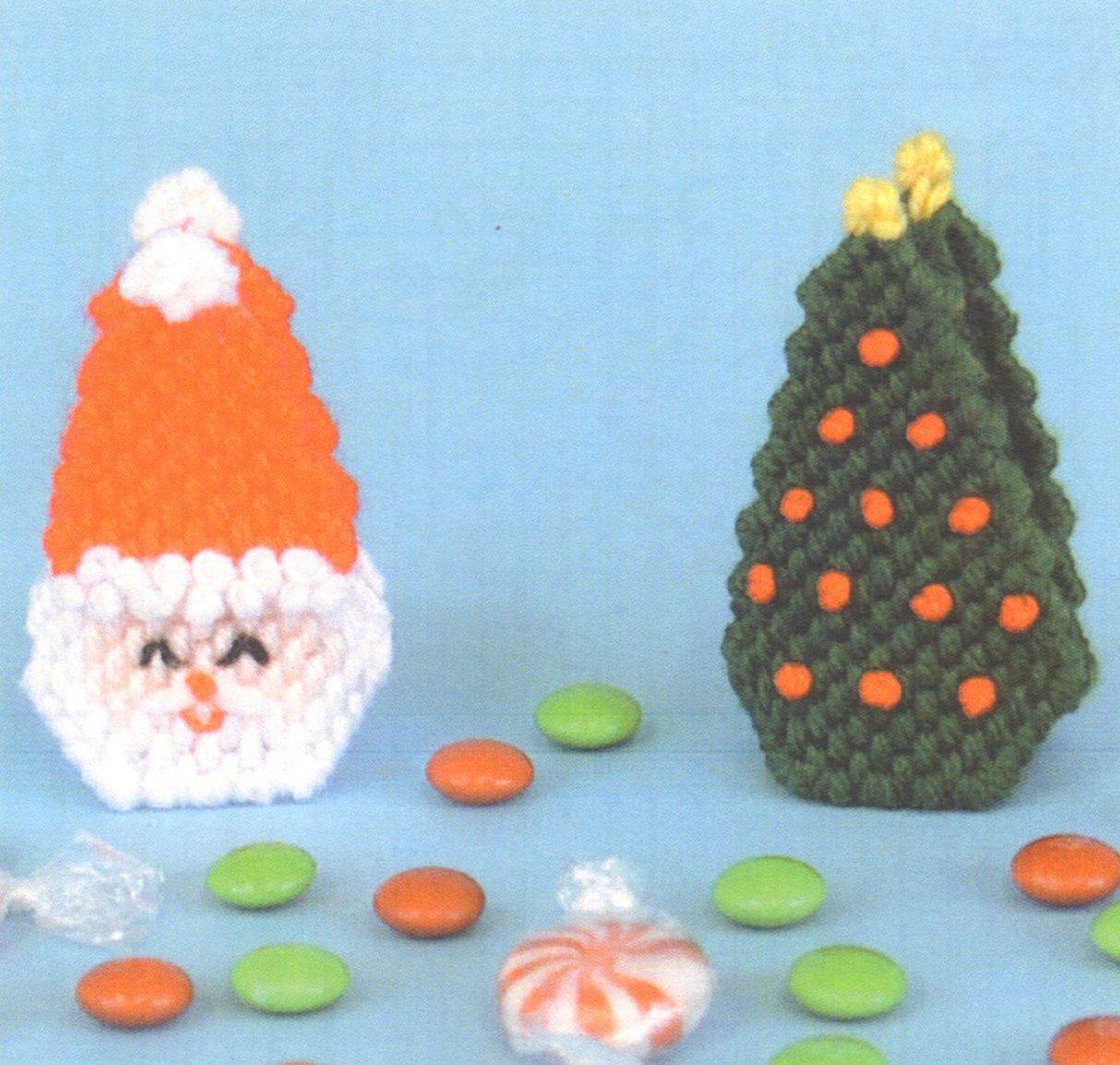 Santa & Tree Candy Holders