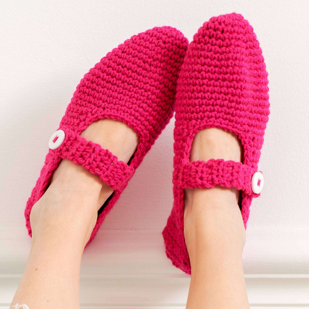Patrón de pantuflas de crochet gratis para la familia