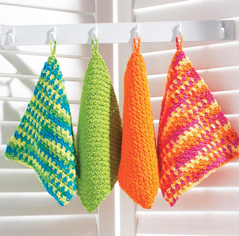 Free Dishcloth to Crochet Pattern