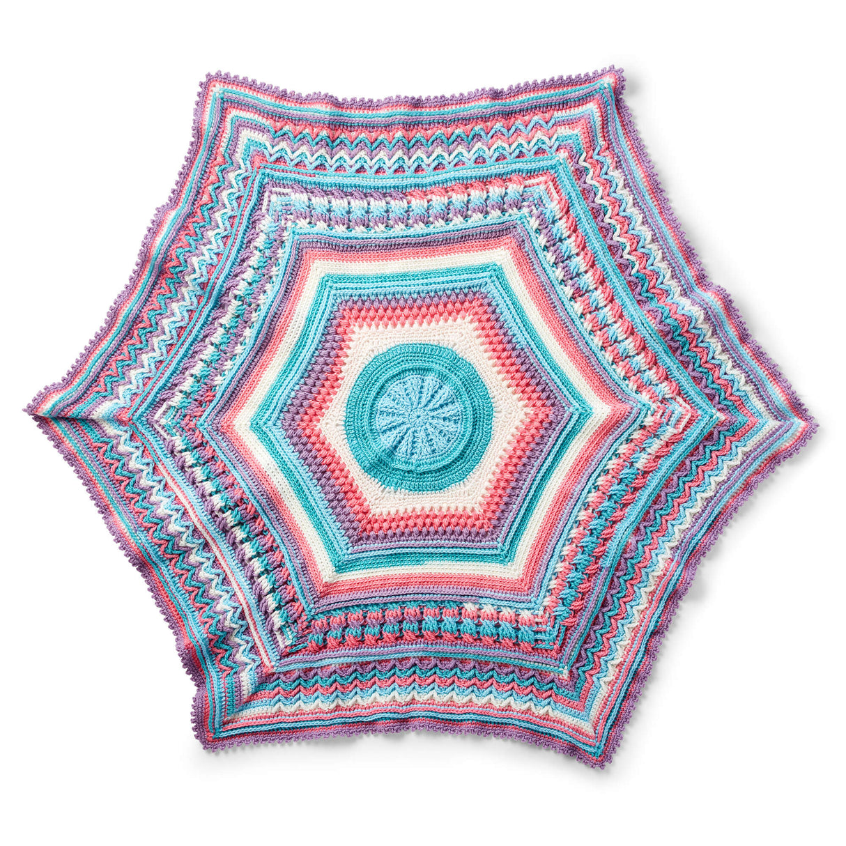 Free Study of Planet Earth Crochet Afghan Pattern