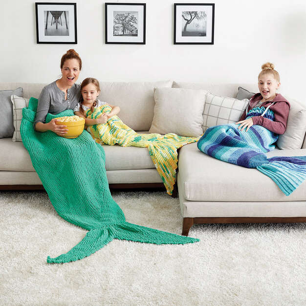 Free Mermaid Tail Snuggle Sack Pattern