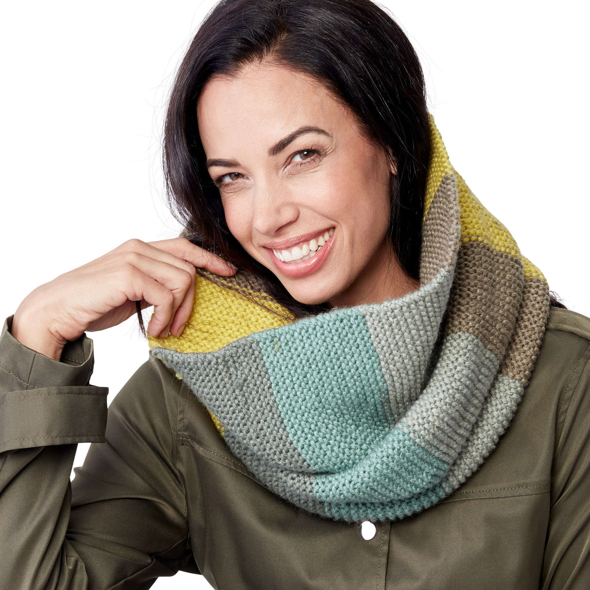 Free Knit Garter Stitch Cowl Pattern