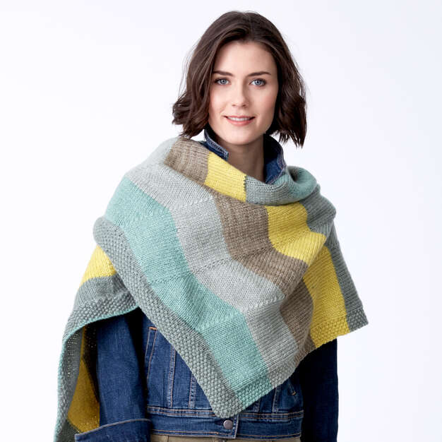 Zig Zag Knit Shawl Pattern