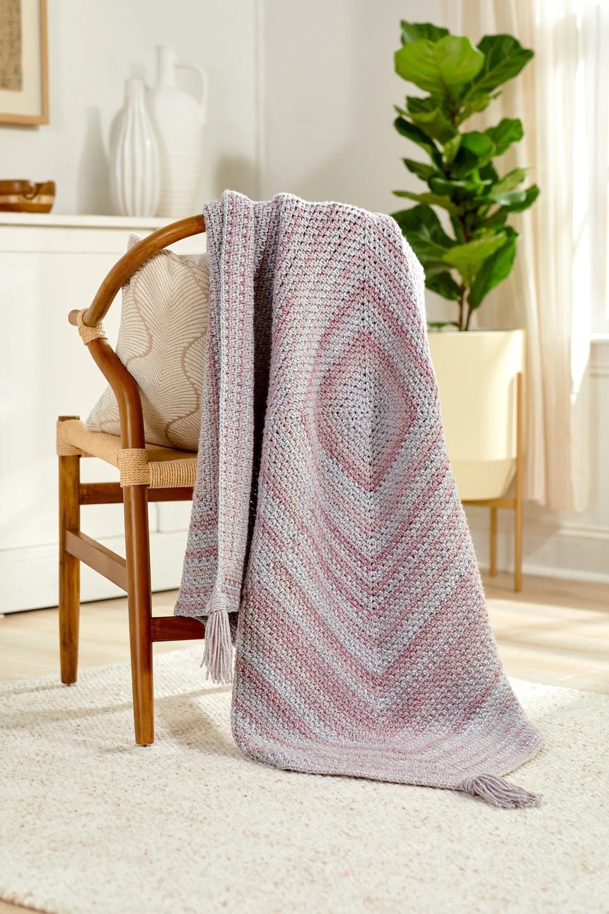 Patrón de tiro de crochet de Town Square gratis