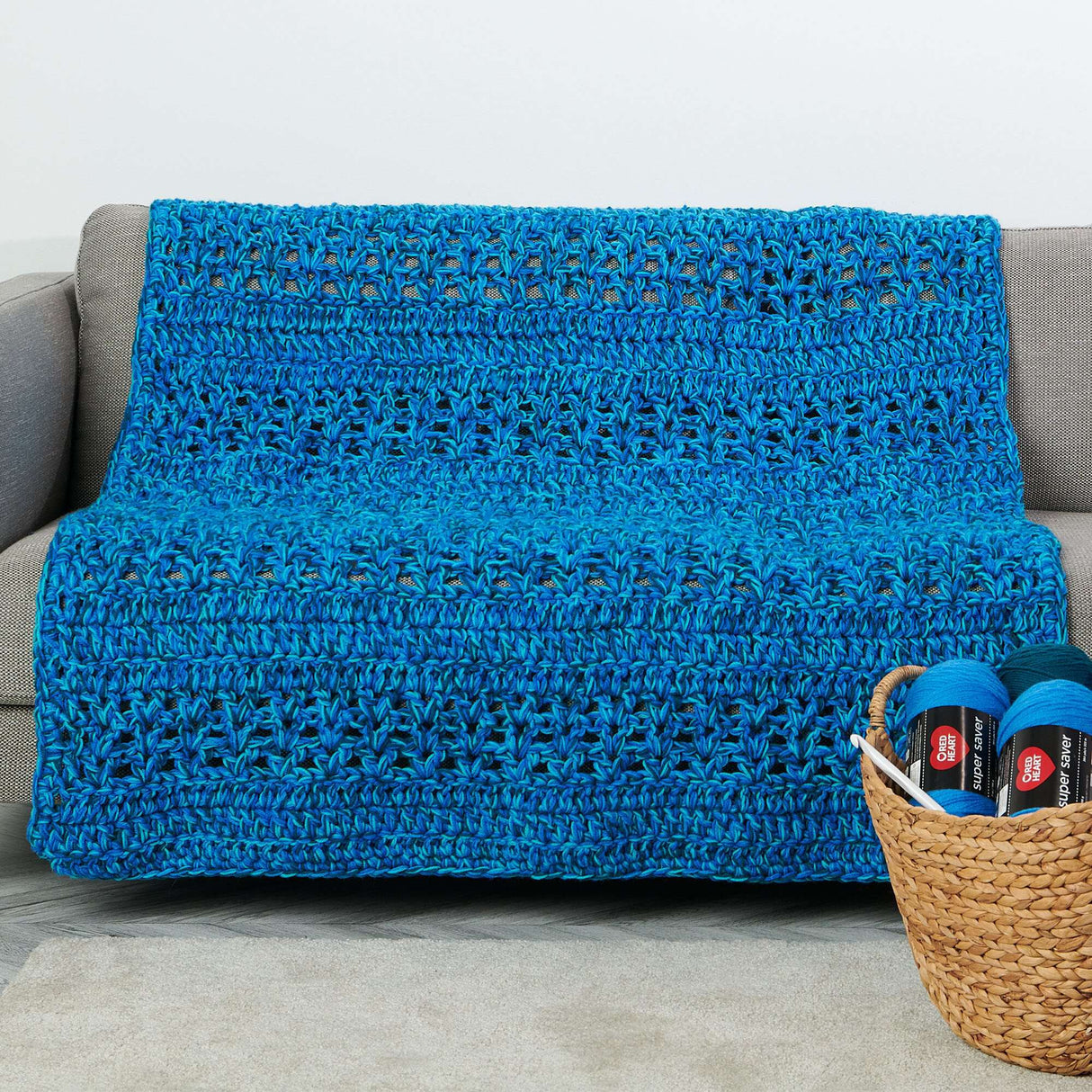 Free Weekend Speedy Crochet Throw Pattern