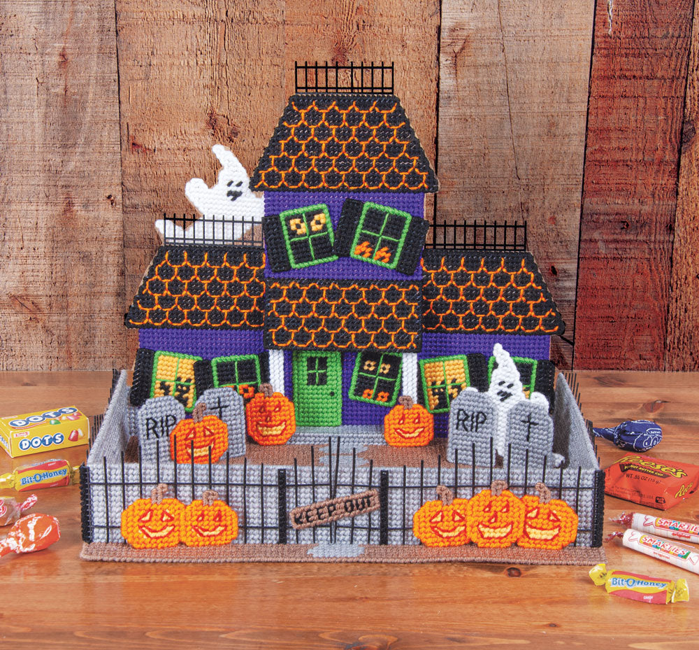 Plato de dulces de truco o trato