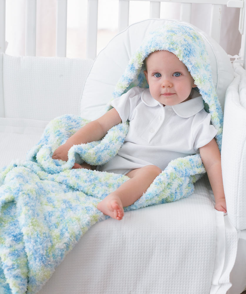 Free Blanket with Hood Pattern