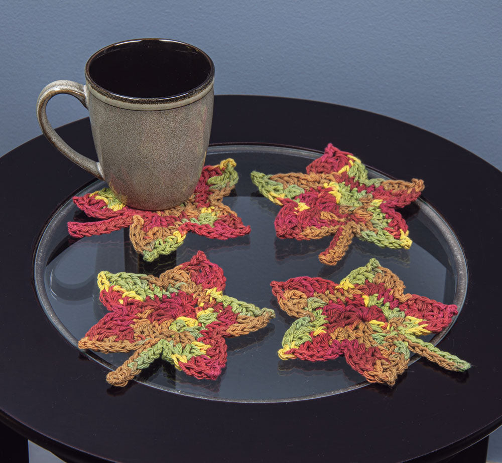 Easy Crochet Fall Leaves
