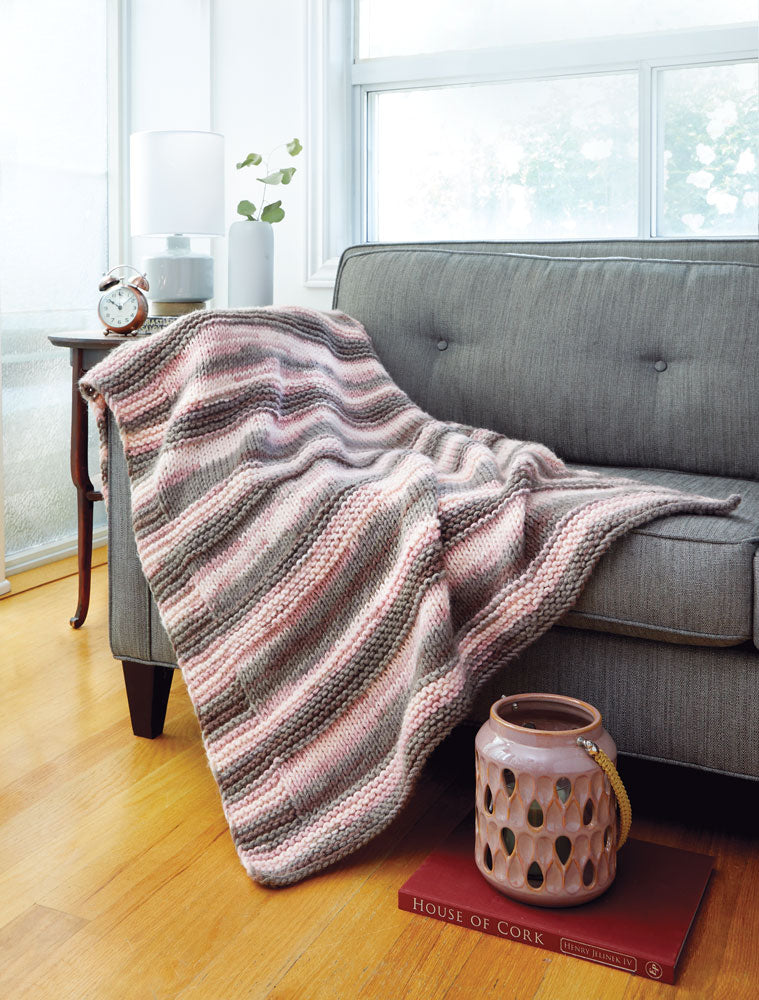 Patrón Lapghan de punto fácil