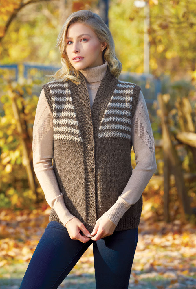 Heathered Vest Pattern