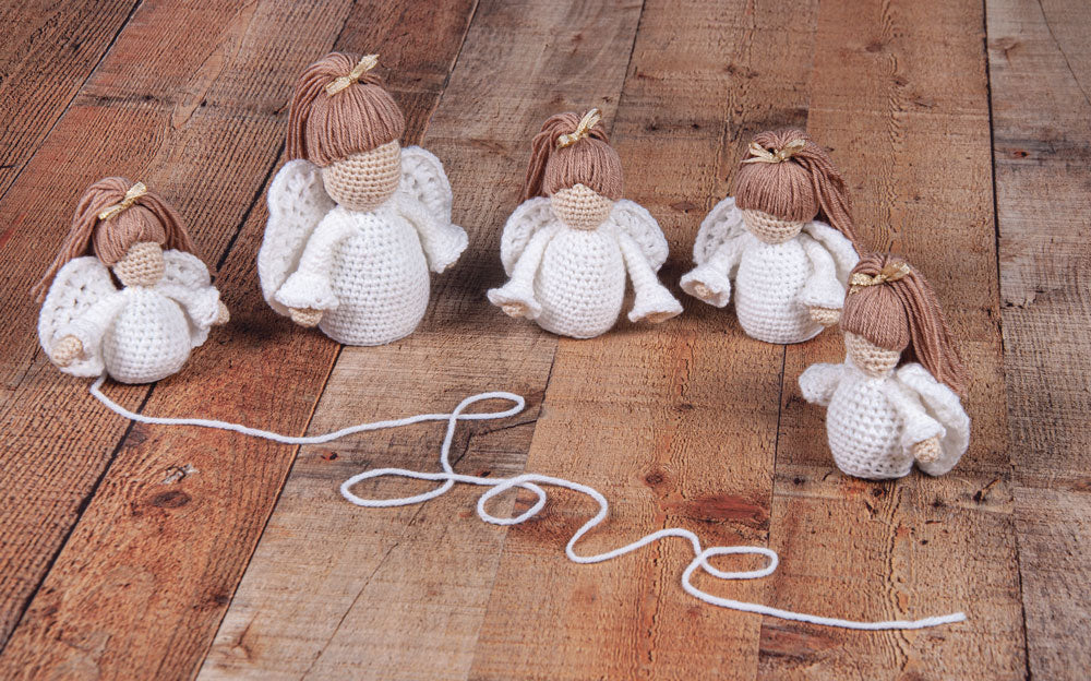 Patrón de ángeles del amor