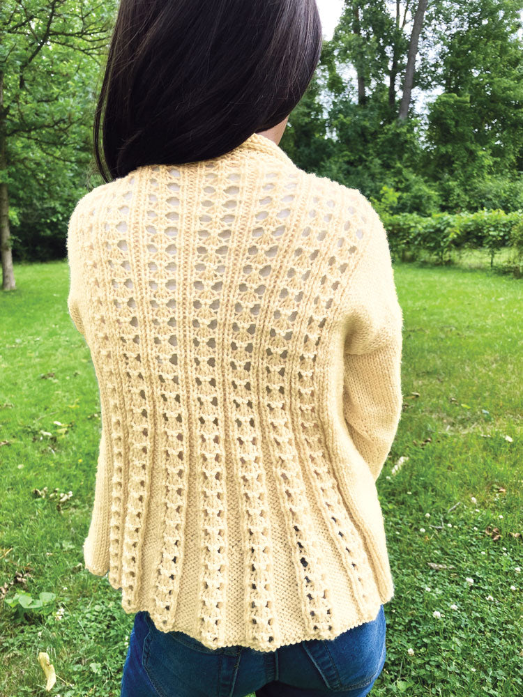 Child's Eyelet Cardigan